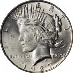 1927-D Peace Silver Dollar. MS-63 (PCGS).