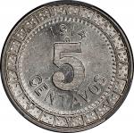 MEXICO. 5 Centavos, 1914-M. Mexico City Mint. PCGS MS-62.