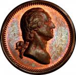 Circa 1876 Liberty Bell medalet by George Soley. Musante GW-470, Baker-403A. Copper. MS-65 BN (PCGS)