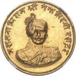 INDE - INDIABikaner (état du), Ganga Singh (1887-1943). Mohur Nazarana, 50e anniversaire de règne VS