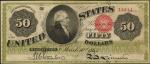Fr. 150 (W-2773). 1863 $50 Legal Tender Note. PCGS About New 50 PPQ.