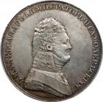 RUSSIA. Silver Ruble Pattern Novodel, 1807. St. Petersburg Mint. Alexander I. PCGS SPECIMEN-53.