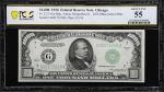 Fr. 2211-Gm. 1934 Dark Green Seal $1000 Federal Reserve Mule Note. Chicago. PCGS Banknote About Unci