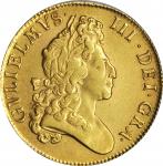 GREAT BRITAIN. 5 Guineas, 1700. William III (1694-1702). PCGS Genuine--Altered Surfaces, EF Details 