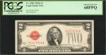 Fr. 1508. 1928G $2 Legal Tender Note. PCGS Currency Superb Gem New 68 PPQ.
