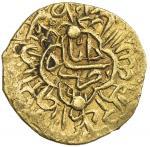 Islamic - Shahs of Iran. SAFAVID: Tahmasp I, 1524-1576, AV ½ mithqal (2.29g), Shahabad, AH981, A-N25