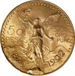 MEXICO. 50 Pesos, 1922. Mexico City Mint. PCGS MS-64+.