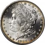 1882-S Morgan Silver Dollar. MS-64+ (PCGS).