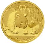 2011年熊猫纪念金币1/4盎司 完未流通
