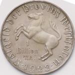 ドイツ帝国 ウエストファーレン (German Empire Westfalen) 跳ねる馬図 各種16種完揃セット 1921～23年 ／ Prancing Horse 16-Coin Set