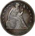 1860-O Liberty Seated Silver Dollar. VF Details--Cleaned (PCGS).