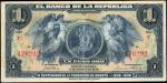 COLOMBIA. Banco de la Republica. 1 Peso Oro, 1938. P-385a. Very Fine.