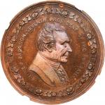 Undated (ca. 1860-1861) Presidential Residences Series Medal by George Hampden Lovett. Andrew Jackso