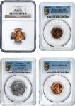 Lot of (4) Certified Modern Coins.