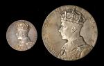 GREAT BRITAIN. Duo of George VI Coronation Medals (2 Pieces), 1937. ALMOST UNCIRCULATED.