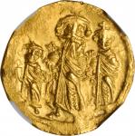 HERACLIUS, 610-641. AV Solidus, Constantinople Mint, 6th Officinae. NGC AU.