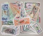 Lot of World Banknotes 世界の纸币 Lot of world Specimen Banknotes 世界の纸币 见本券 返品不可 要下见 Sold as is No return