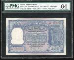 1949-57年印度储备银行100卢比，无日期，编号A/29 488763，Rama Rau签名，PMG 64，有钉孔。Reserve Bank of India, 100 rupees, ND(19