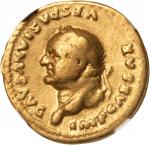 VESPASIAN, A.D. 69-79. AV Aureus (7.02 gms), Rome Mint, ca. A.D. 76. NGC FINE, Strike: 5/5 Surface: 