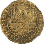 GERMANY. Mainz. Goldgulden, ND (1461-75). Adolph II von Nassau. NGC VF-25.