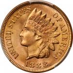 1888 Indian Cent. MS-67 RD (PCGS).