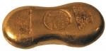 CHINA, ANCIENT CHINESE COINS, Sycees / Ingots, Republic: Gold 1-Tael Ingot, c.1930s, peanut-shaped, 