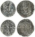 Henry VII (1485-1509), Halfgroats (2), Canterbury under Archbishop Morton, type IIb/a, 1.23g, m.m. t