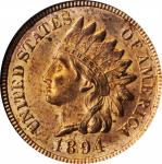 1894 Indian Cent. MS-63 RB (NGC). OH.