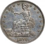 1878-S Trade Dollar. AU Details--Cleaned (NGC).
