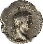 CLAUDIUS, A.D. 41-54. AR Denarius (3.63 gms), Rome Mint, ca. A.D. 50-51. NGC Ch VF, Strike: 3/5 Surf