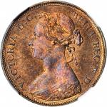GREAT BRITAIN. 1/2 Penny, 1876-H. Heaton Mint. NGC PROOF-66 RB.