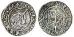 Henry VIII (1509-47), second coinage, Groat, 2.74g, m.m. sunburst, agl z fra, saltire stops, crowned