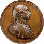 1779 (ca. 1789) John Paul Jones Medal. Betts-568. Copper, 55.9 mm. MS-63 (PCGS).