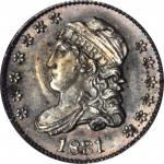 1831 Capped Bust Half Dime. LM-6. Rarity-1. MS-65 (PCGS).