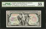 CANADA. Canadian Bank of Commerce. 5 Dollars, 1935. CH#75-18-04a. PMG About Uncirculated 55.