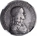 GREAT BRITAIN. Pattern Broad Struck in Silver By: Thomas Simon, 1660. Charles II (1660-85). NGC FINE