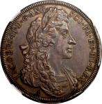 1685年英国詹姆斯二世和摩德纳的玛丽加冕银章。GREAT BRITAIN. James II & Mary of Modena Coronation Silver Medal, ND (1685).