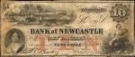Newcastle, Pennsylvania. Bank of Newcastle. Sept. 4, 1855. $10. Fine.