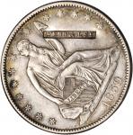 WEBB & LEE on an 1859-O Liberty Seated half dollar. Brunk-Unlisted, Rulau-Unlisted. Host coin EF.