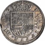 SPAIN. 8 Reales, 1618-A+. Segovia Mint. Philip III (1598-1621). PCGS AU-55 Secure Holder.