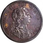 GREAT BRITAIN. Bronzed Copper Bank of England Dollar (5 Shillings) Pattern, 1804. PCGS PROOF-63.