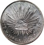 1894-Mo AM墨西哥8里尔银币，PCGS AU Detail，严重清洗，#43489880