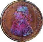 1799 (ca. 1863) Cincinnatus of America - Industry Produces Wealth Medal. By George Hampden Lovett. M