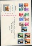 Hong Kong Queen Elizabeth II 1962 1c. to $20 set of fifteen on illustrated, official first day cover