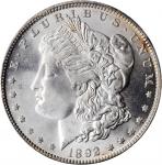 1892 Morgan Silver Dollar. MS-65+ (PCGS).