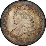 1827 Capped Bust Dime. John Reich-5. Rarity-3. Mint State-65+ (PCGS).