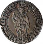 FRANCE. Grosso, ND (1365-1384). Thierry V de Boppart. PCGS AU-55.