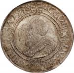 GERMANY. Saxony (Ernestine). Taler, 1538. Annaberg Mint. Johann Friedrich & Georg. PCGS Genuine, Env