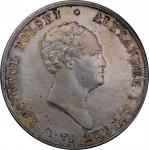 POLAND. 10 Zlotych, 1824-IB. Warsaw Mint. Alexander I. PCGS Genuine--Mount Removed, Unc Details.