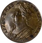 1702 American Treasure Captured at Vigo Bay Medal. By Lazarus Gottlieb Lauffer. Brass. Betts-95, MI 